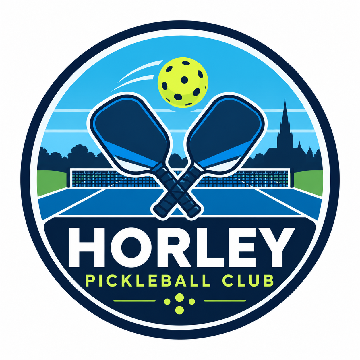 Horley Pickleball Club logo